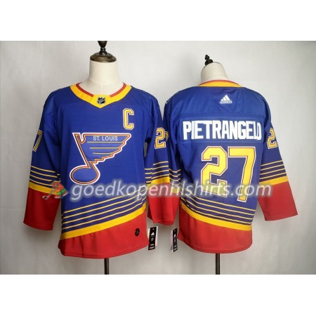 St. Louis Blues Alex Pietrangelo 27 Adidas 90s Heritage Authentic Shirt - Mannen
